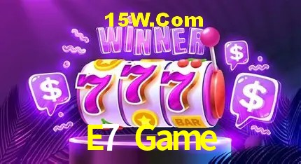 E7 Game: Seu Cassino Premiado com Pagamentos Rápidos